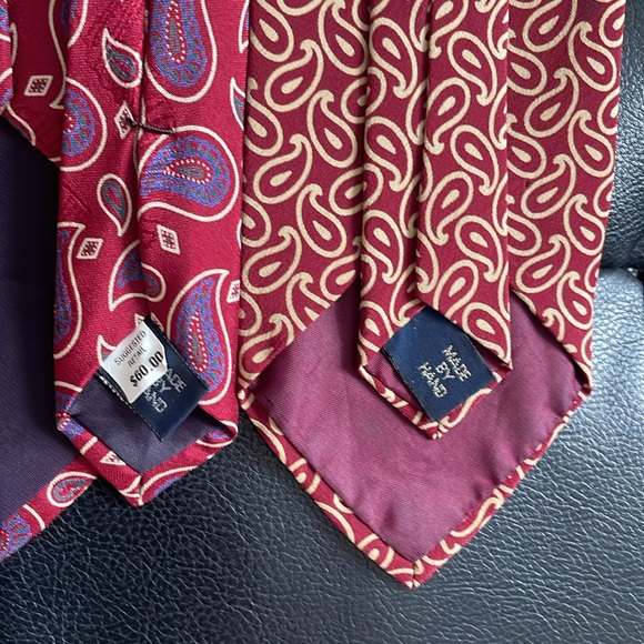 Vintage Polo Ralph Lauren Ties all Silk made in USA - Picture 3 of 8